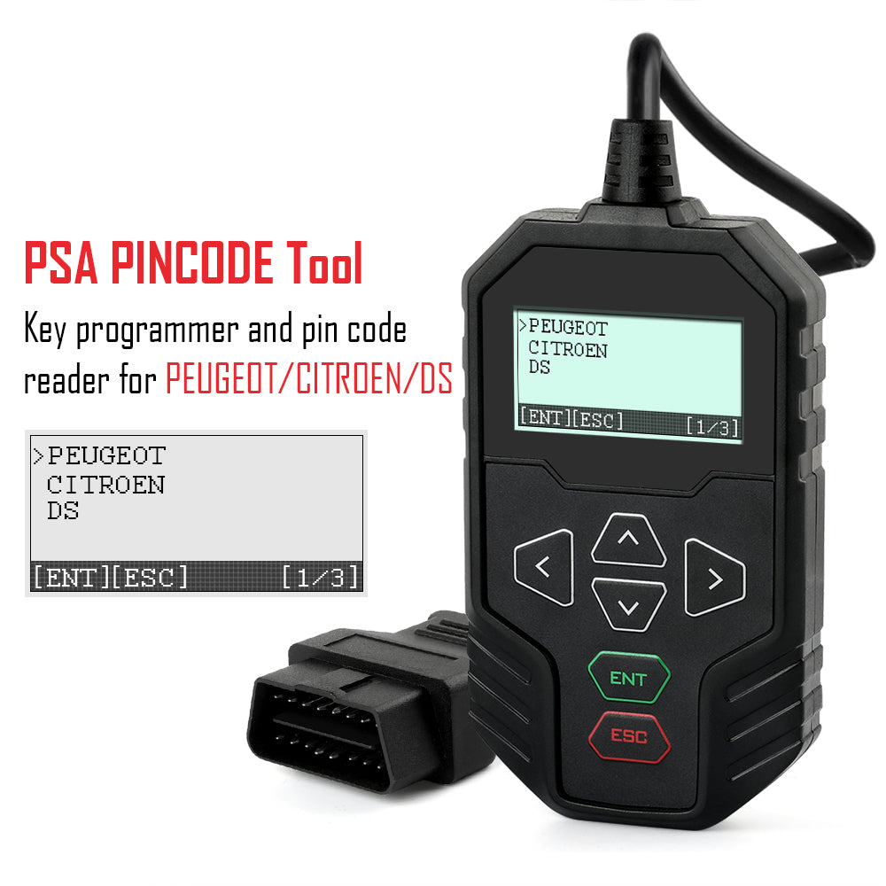 MT005 PSA Pin-Code Tool for Peugeot, Citroen & DS