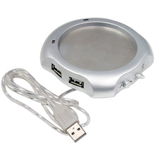 Load image into Gallery viewer, USB Cup Warmer with 4 Port USB Hub - Awesome Imports - 1