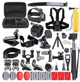 50 in 1 Sports Action Camera Accessories Kit for Gopro HERO 5 5s 4 3+  SJ4000 Video Camera with bag