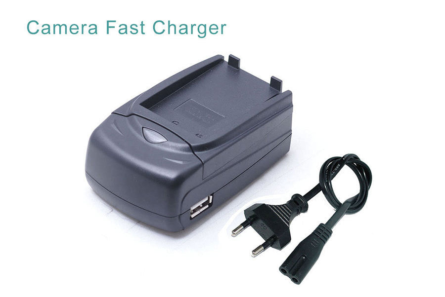DMW-BLF19 Battery Charger (Car + Desktop) For Panasonic Lumix DMC-GH3 DMC-GH3AGK DMC-GH3GK GH3