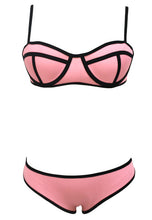 Load image into Gallery viewer, Light Pink Push Up Bikini