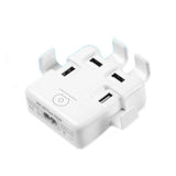 WuW  C23 4 Port 4A Fast Charge USB Charger Hub - White