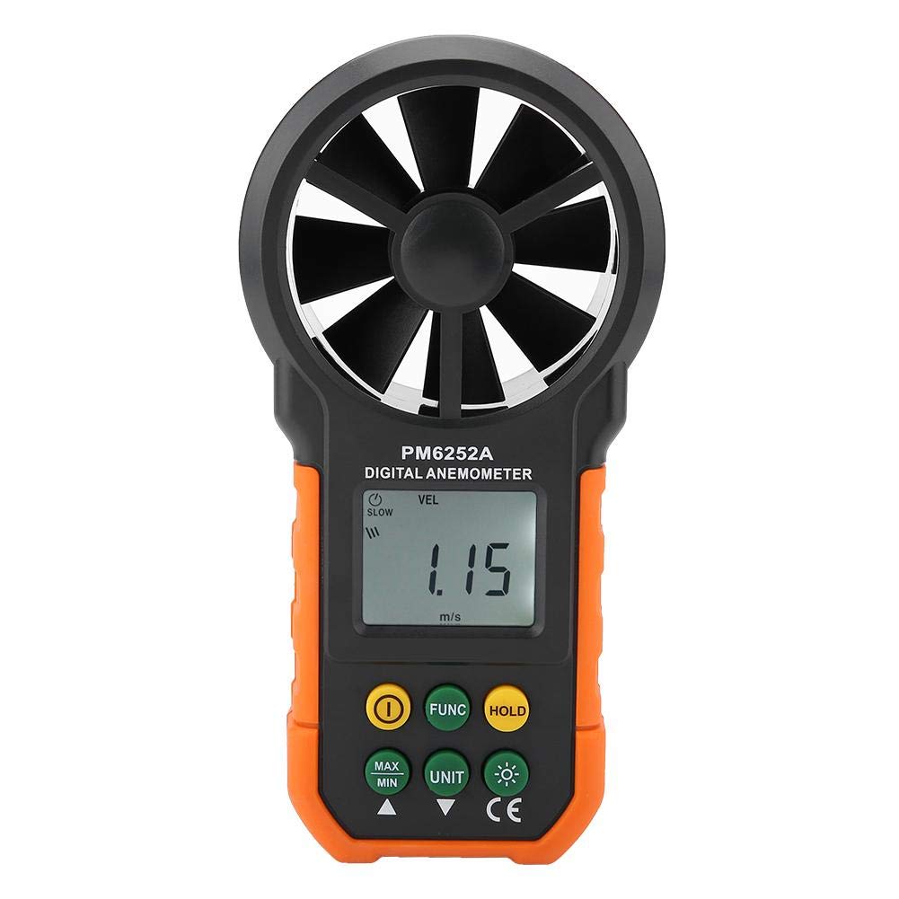 PM6252A Digital Anemometer Temperature Humidity Wind Speed Measuring Meter
