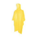 Yellow Emergency Rain Coat Adult - Pack of 10