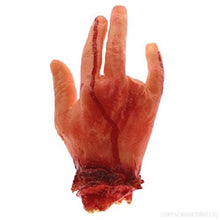 Load image into Gallery viewer, Severed Finger Bloody Hand Halloween Prop