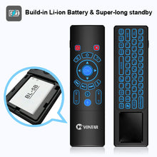 Load image into Gallery viewer, T8 Plus Voice Control 2.4GHz Wireless keyboard Remote Control for Android &amp; Windows