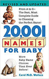 20,001 Names For Baby: Revised and Updated - USED