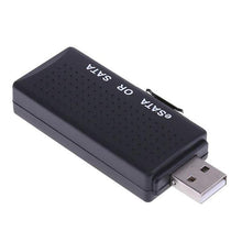 Load image into Gallery viewer, Techme USB to eSATA SATA Serial ATA Bridge Dual Port Adapter Converter