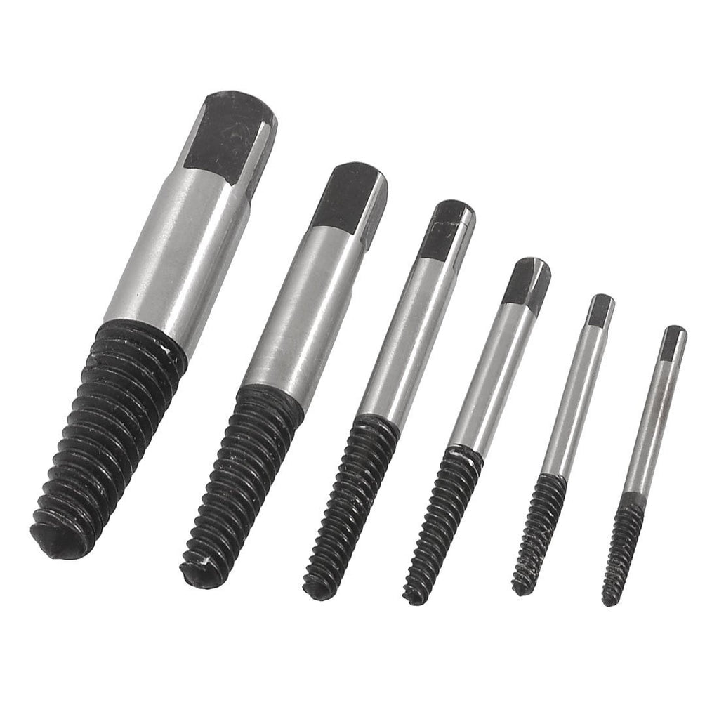Damaged Nut Screw Extractor Stud Remover Tool Kit - 6pcs 4mm-25mm - Awesome Imports - 1