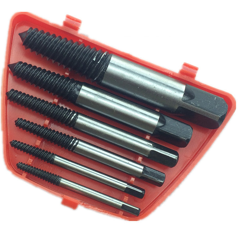 Damaged Nut Screw Extractor Stud Remover Tool Kit - 6pcs 4mm-25mm - Awesome Imports - 2