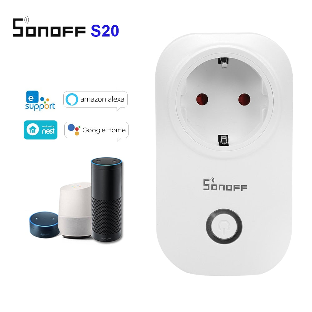 Sonoff S20 WiFi Smart EU Power Socket