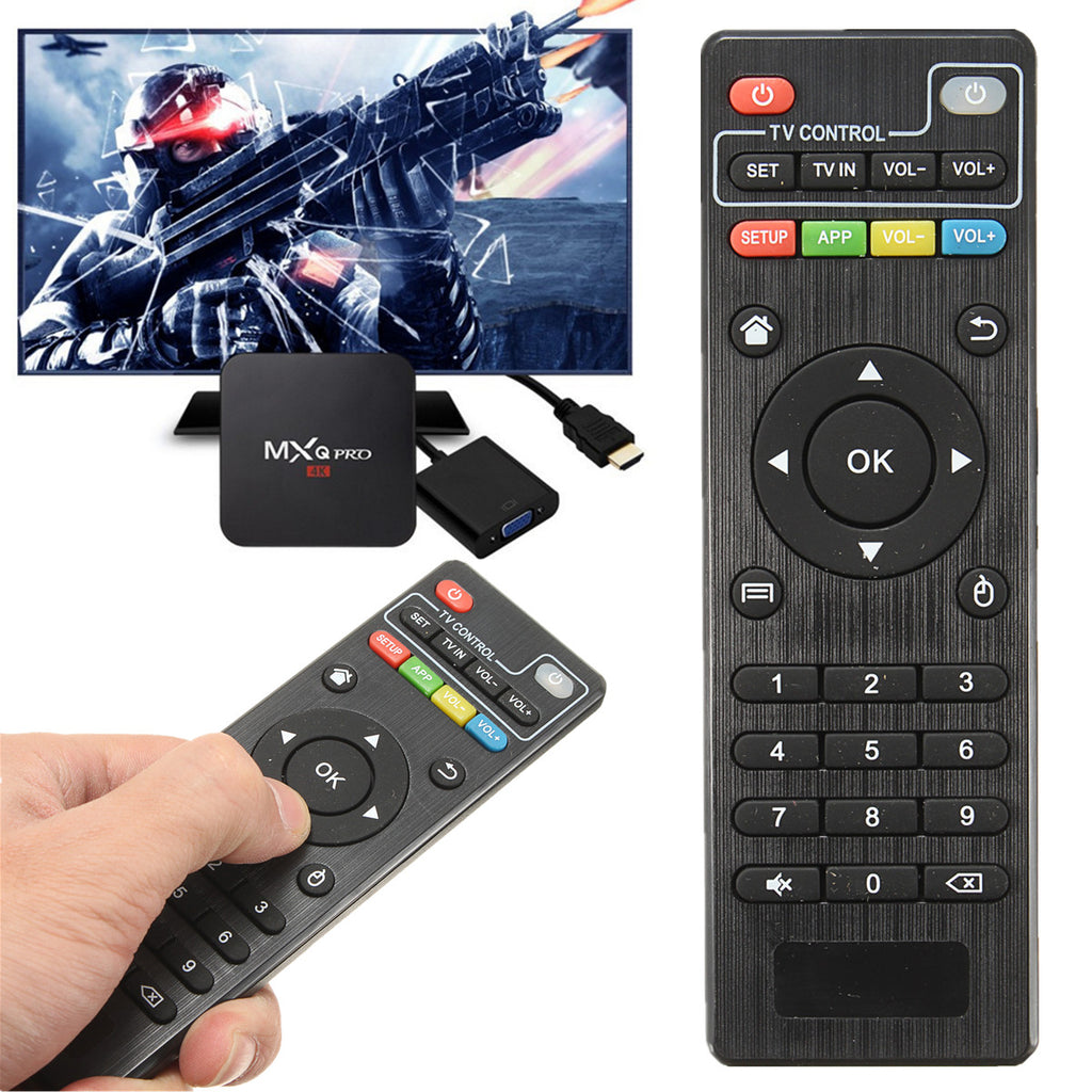 Infrared Remote Control Replacement for MXQ Android Media Player Box