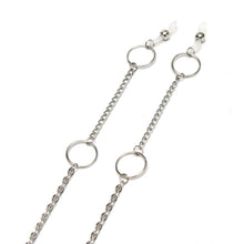 Load image into Gallery viewer, Who Cutie Fashion Sunglass Silver Metal Chain