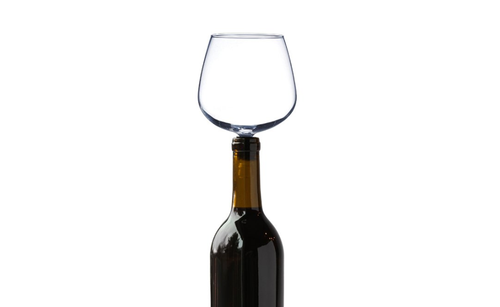 Mihuis Bottle Wine Glass Attachment
