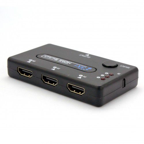 Ultra HD HDMI Selector Switch Box with Remote