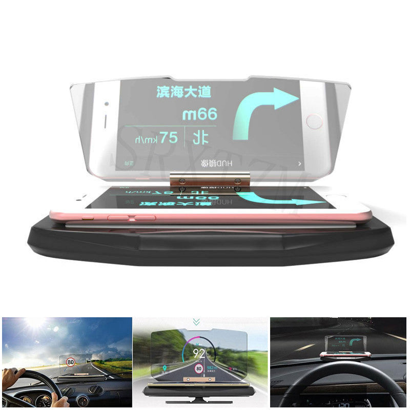 Head up Display Cell Phone Reflector Mount Bracket