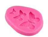 3D Butterfly Silicone Mold Polymer Clay Candy Molds Cupcake Topper