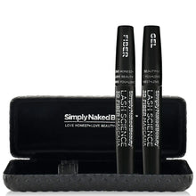 Load image into Gallery viewer, 3D Fiber Lash Mascara by Simply Naked Beauty. Waterproof, lengthening voluminous, on lashes all day. Best and highest rated 3D and 4D gel and fiber formula. Non toxic, hypoallergenic, Natural. Black Awesome Imports