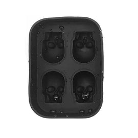 3D Skull Ice Cube Mold Awesome Imports
