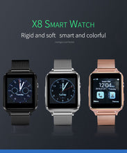 Load image into Gallery viewer, Techme X8 GSM Smart Watch compatible with Android or IOS – Black