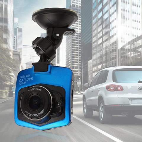 Full HD Car Dash Camera - Vehicle Blackbox DVR - Black