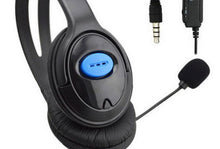 Load image into Gallery viewer, Gaming Headphones with Microphone - PS4 - Black