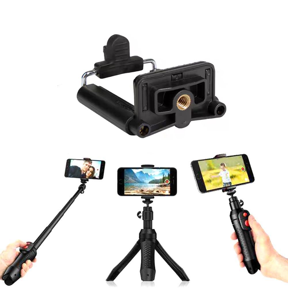Techme Universal Cellphone Clip Holder for Tripod Mount Adapter
