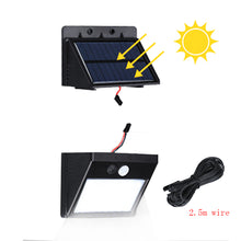 Load image into Gallery viewer, Mihuis 28 LED Detachable Solar Motion Sensor Security Outdoor Wall Floodlight