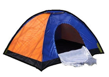 Load image into Gallery viewer, Orange &amp; Blue 3 Person Outdoor Travel Tent