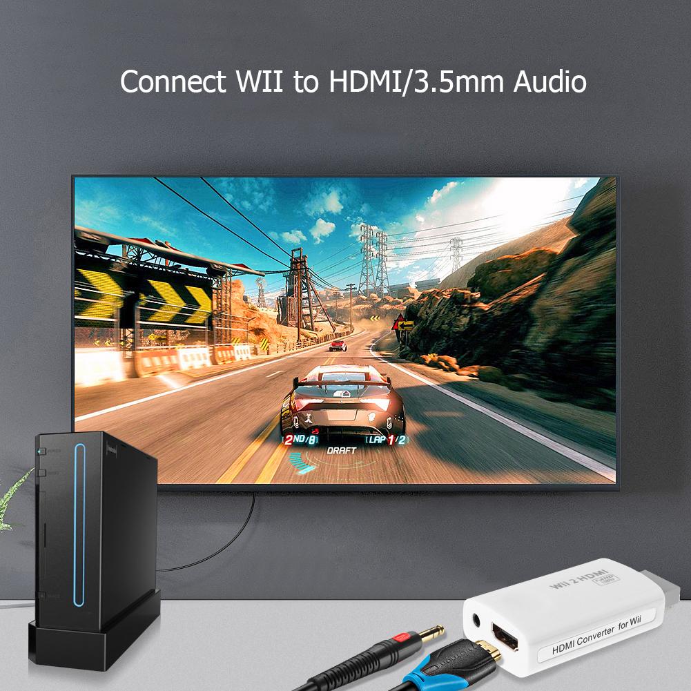 TechmeHDMI Full HD Converter Adapter for Wii