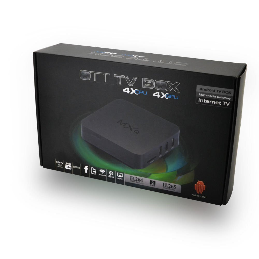 Quad Core MXQ HD Smart Android TV BOX Media Player - Awesome Imports - 1