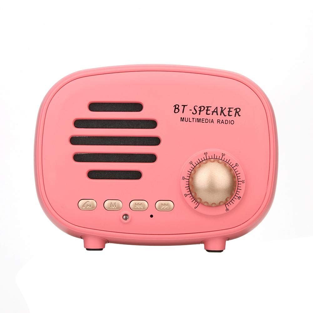 Techme Q108 Multimedia Bluetooth FM Radio Retro Vintage Speaker
