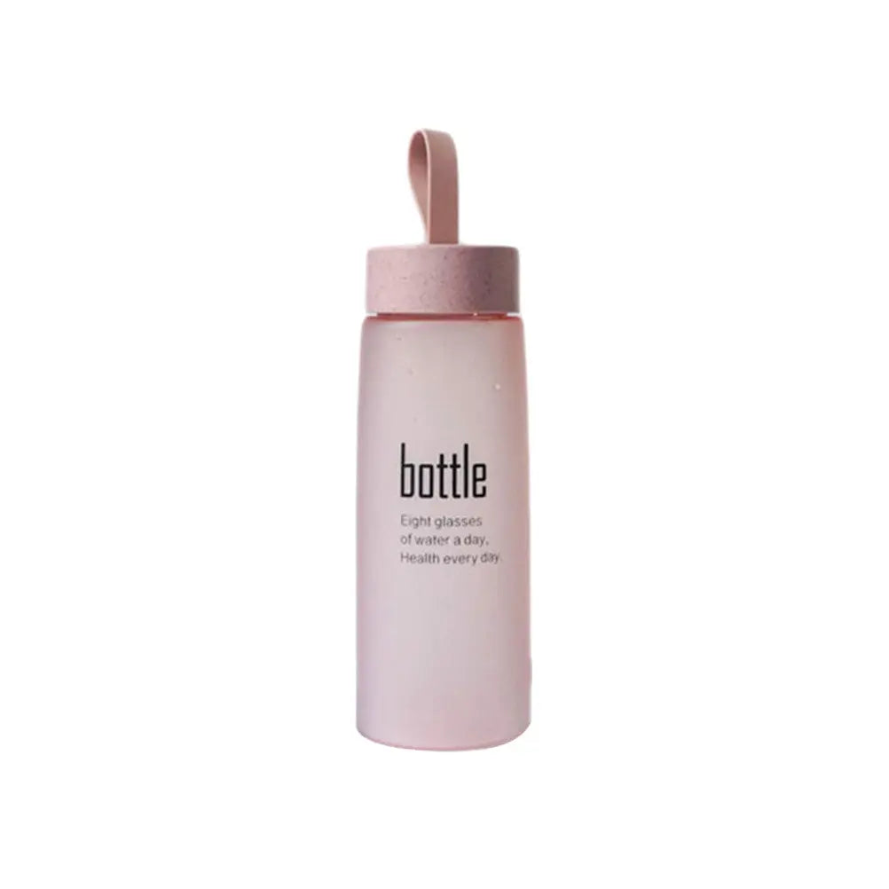 520 Ml Frosted Water Drinking Bottle Couples Creative Portable Water Bottle Awesome Imports