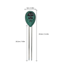 Load image into Gallery viewer, 3-in-1 Multifunctional Soil Tester Moisture Meter