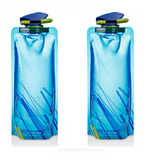 Foldable Compact Bottle - 0.7L Pack of 2