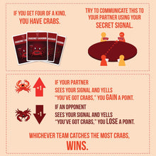 Load image into Gallery viewer, You&#39;ve Got Crabs by Exploding Kittens - A Card Game Filled with Crustaceans &amp; Secrets