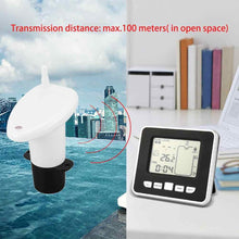 Load image into Gallery viewer, TS-FT002 Wireless Ultrasonic Rain Water Tank Liquid Level Meter with Temperature Sensor