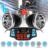 Motolab Motorcycle Speaker Bluetooth Audio System with USB/ TF/ FM