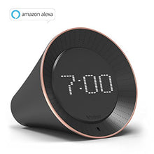 Load image into Gallery viewer, VOBOT Smart Alarm Clock with Amazon Alexa - Black