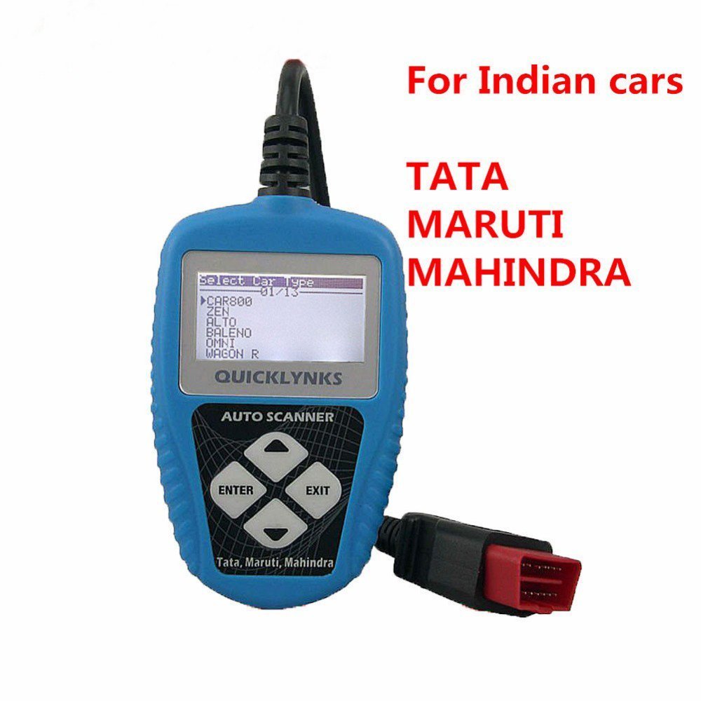 Quicklynks T65 Indian Code Reader Diagnostic Tool for Tata, Maruti, Mahindra
