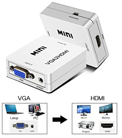 VGA to HDMI Converter Box