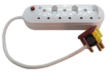 Load image into Gallery viewer, Africa Surge Wonder Protected 3x3pin &amp; 3x2pin Way Multiplug