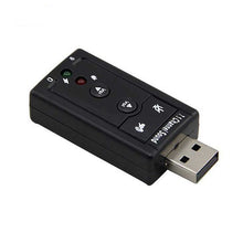 Load image into Gallery viewer, USB Sound Card for Laptop / Netbook / Desktop / PC