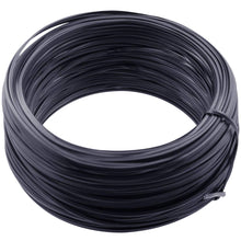 Load image into Gallery viewer, Quality Yes 230 Feet 0.75MM Metallic Twist Cable Tie Fastener Black