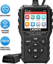 Launch Creader CR529 OBDII Diagnostic Code Reader Scanner (Parallel Import)