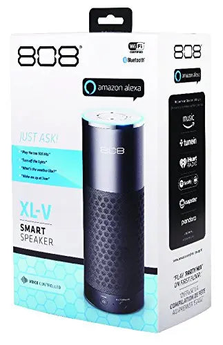 808 SPAL1GM Alexa Bluetooth Smart Speaker XL-V Awesome Imports