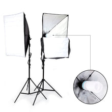 Load image into Gallery viewer, 135W Bulb 5070 Single Head Soft Light Box Two Lights Set
