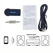 Load image into Gallery viewer, Car Bluetooth Hands Free A2DP Audio Receiver