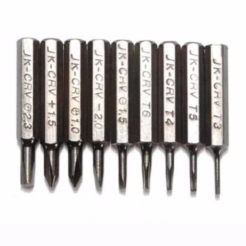 Jackly 9 in 1 mini Electronic Watch Repair Screwdriver Kit  8809-B - Awesome Imports - 3