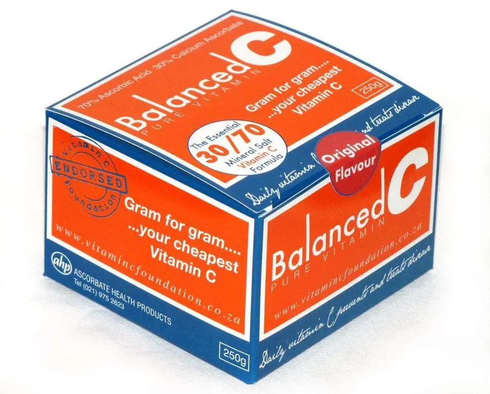 Balanced C Pure Vitamin - 250g - Awesome Imports - 1
